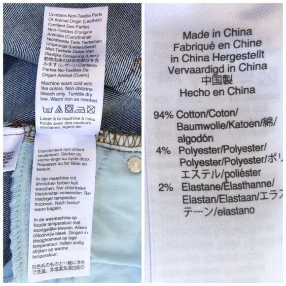 J.Crew Toothpick Skinny Fray Hem Blue Jeans size 25 - Picture 11 of 12